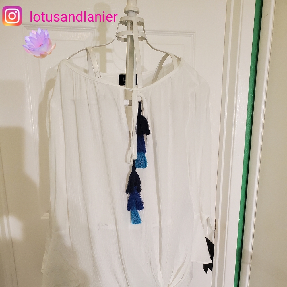 By & By Boho Top Sz Small